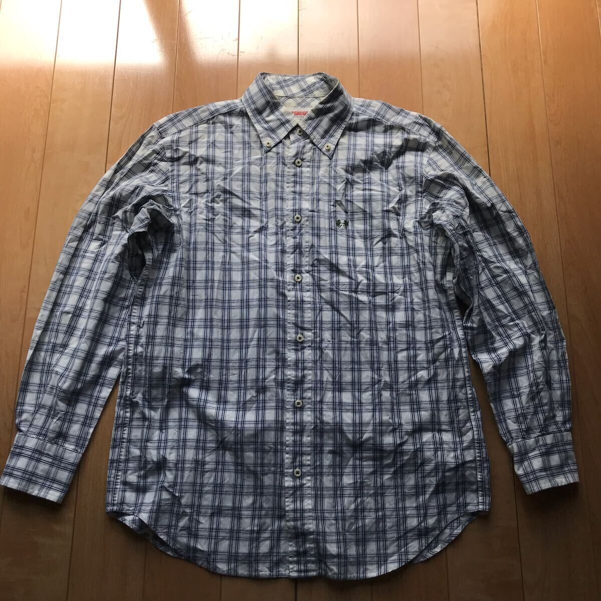 マックレガー コットンシャツ 115-1-329 メンズ M チェック拍卖