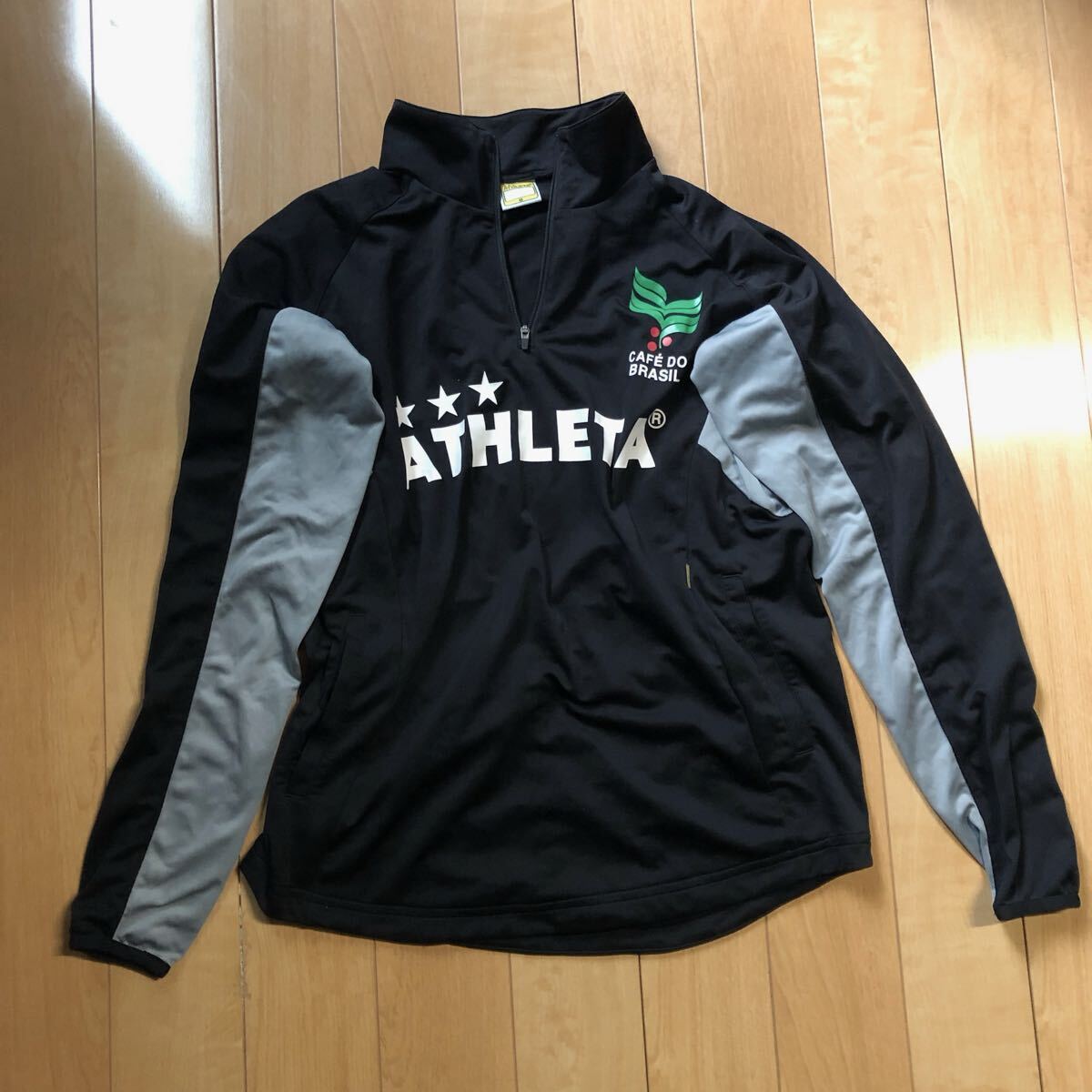 アスレタ トレーニングウェア 232-1-49 メンズ M ブラック サッカー フットサル拍卖