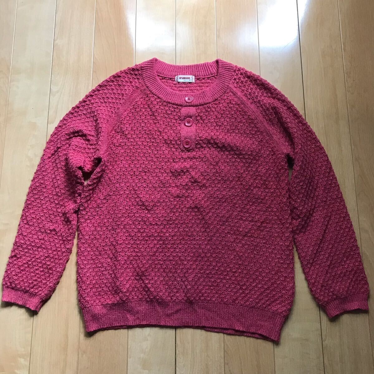 マックレガー ニットセーター 583-1-331 レディース L ピンク拍卖