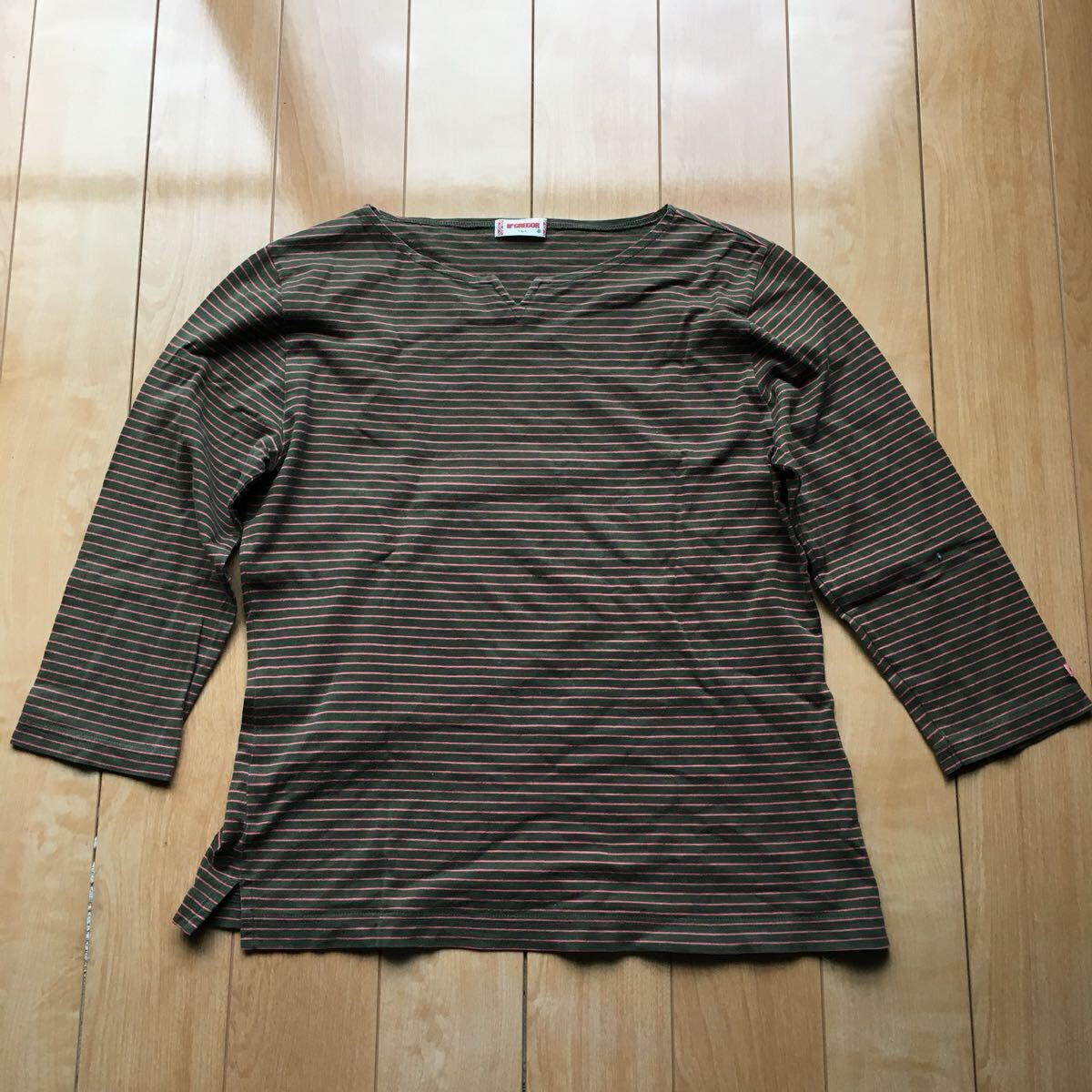 マックレガー ボーダーカットソー 219-1-15 レディース L拍卖