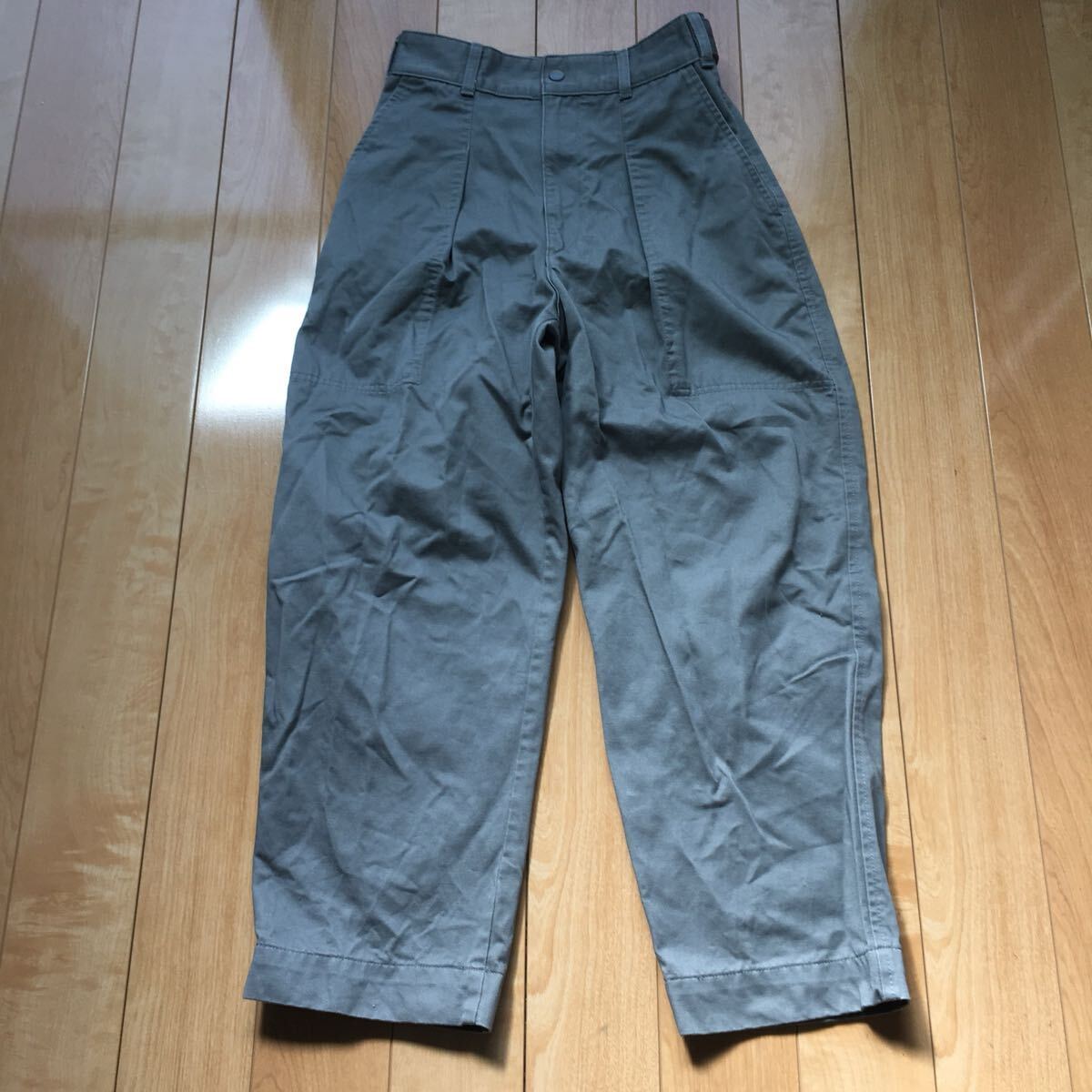 ユニクロ ベイカーパンツ 188-1-69 レディース ウエスト58cm拍卖