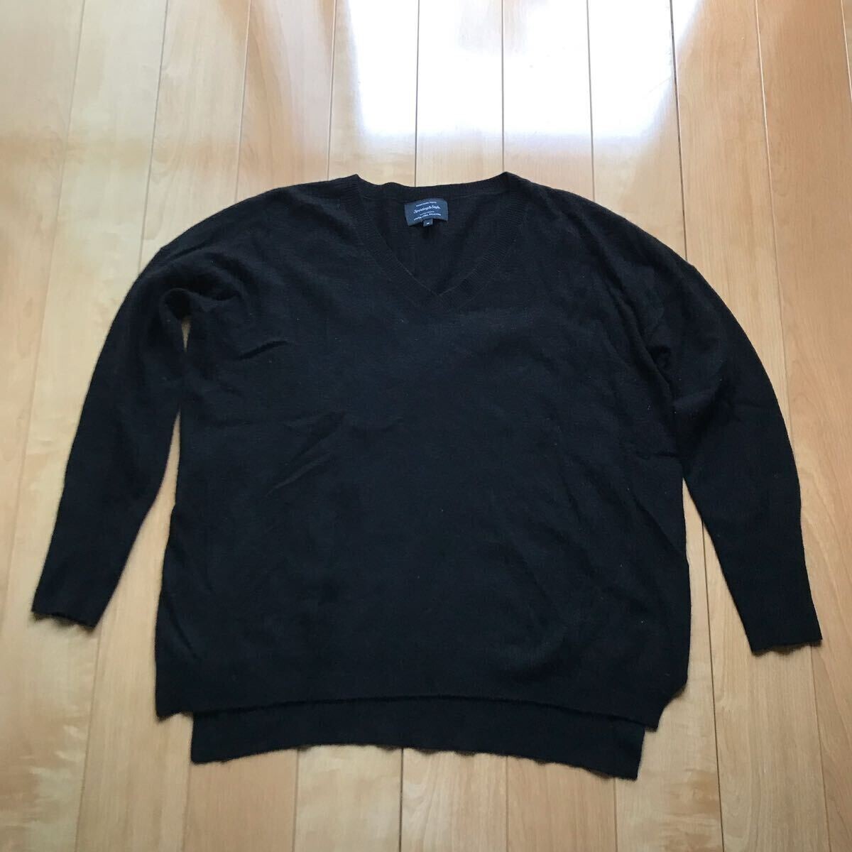 グリーンレーベルリラクシング ユナイテッドアローズ ニットセーター 564-1-307 レディース 38 ブラック拍卖