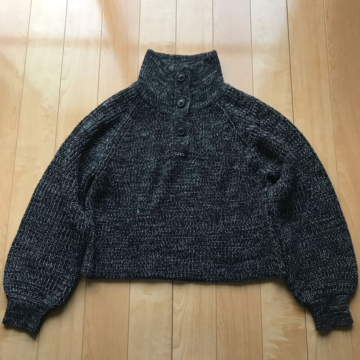 グローバルワーク ニットセーター 167-6-16 レディース F ダークグレー拍卖