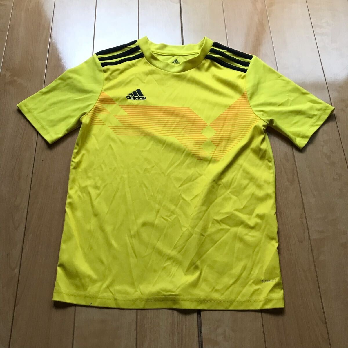 アディダス クライマライト プラクティスシャツ 180-1-303 イエロー 150cm サッカー拍卖