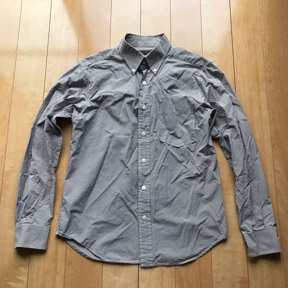 エディーバウアー オックスフォードシャツ 115-1-302 メンズ XS チェック拍卖