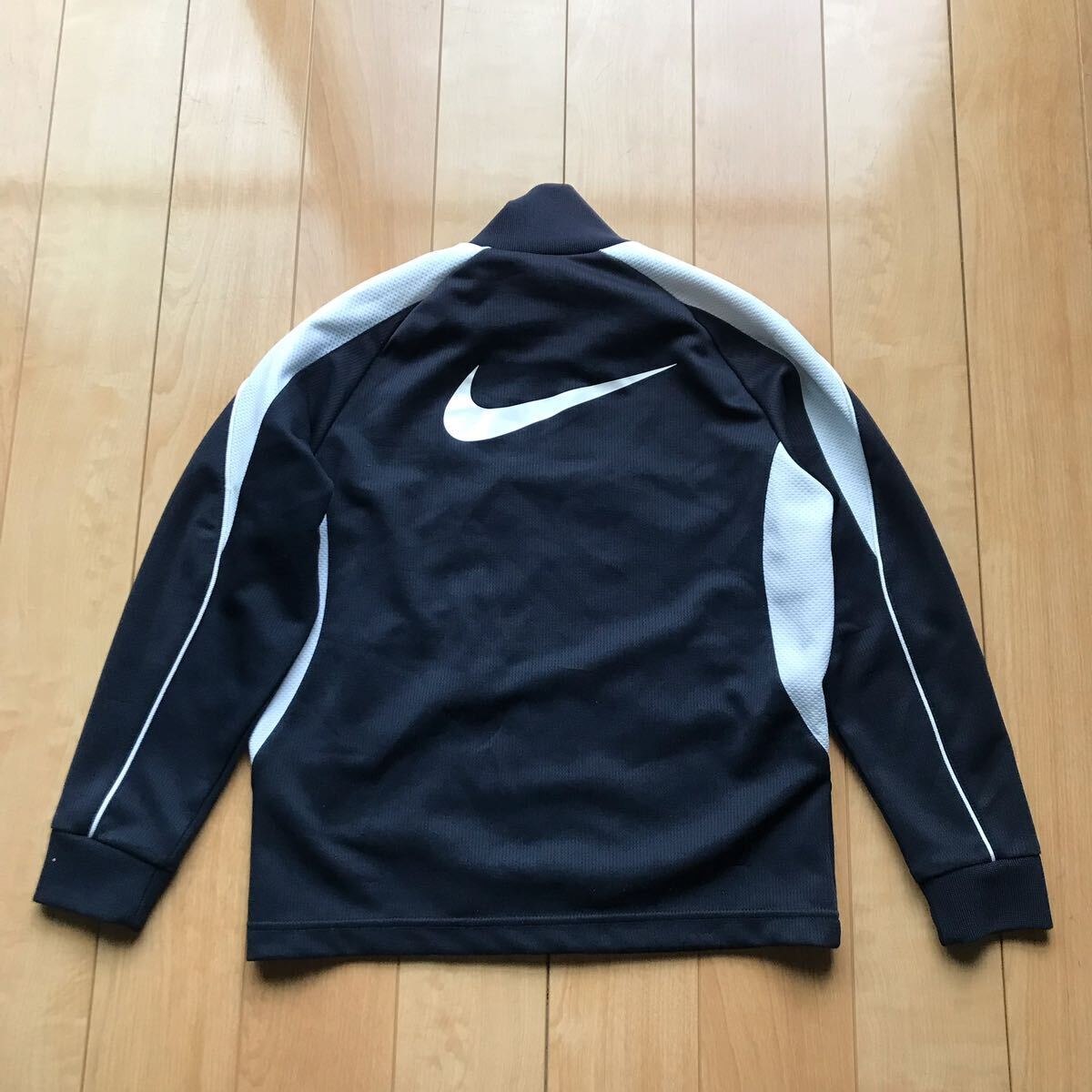 アディダス トラックジャケット 127-1-328 ネイビー ホワイト 120~130cm拍卖