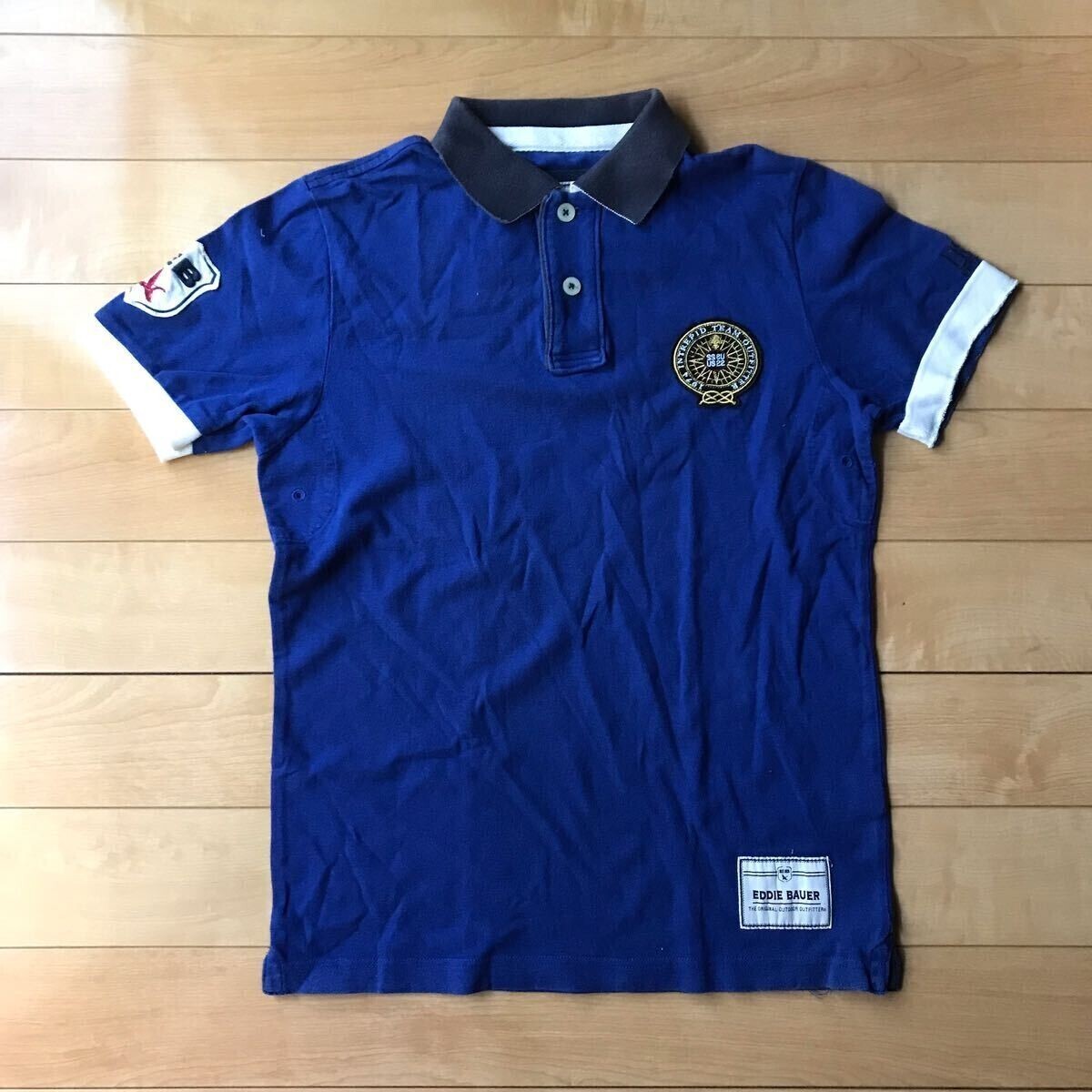エディーバウアー ポロシャツ 586-1-304 ブルー XS拍卖