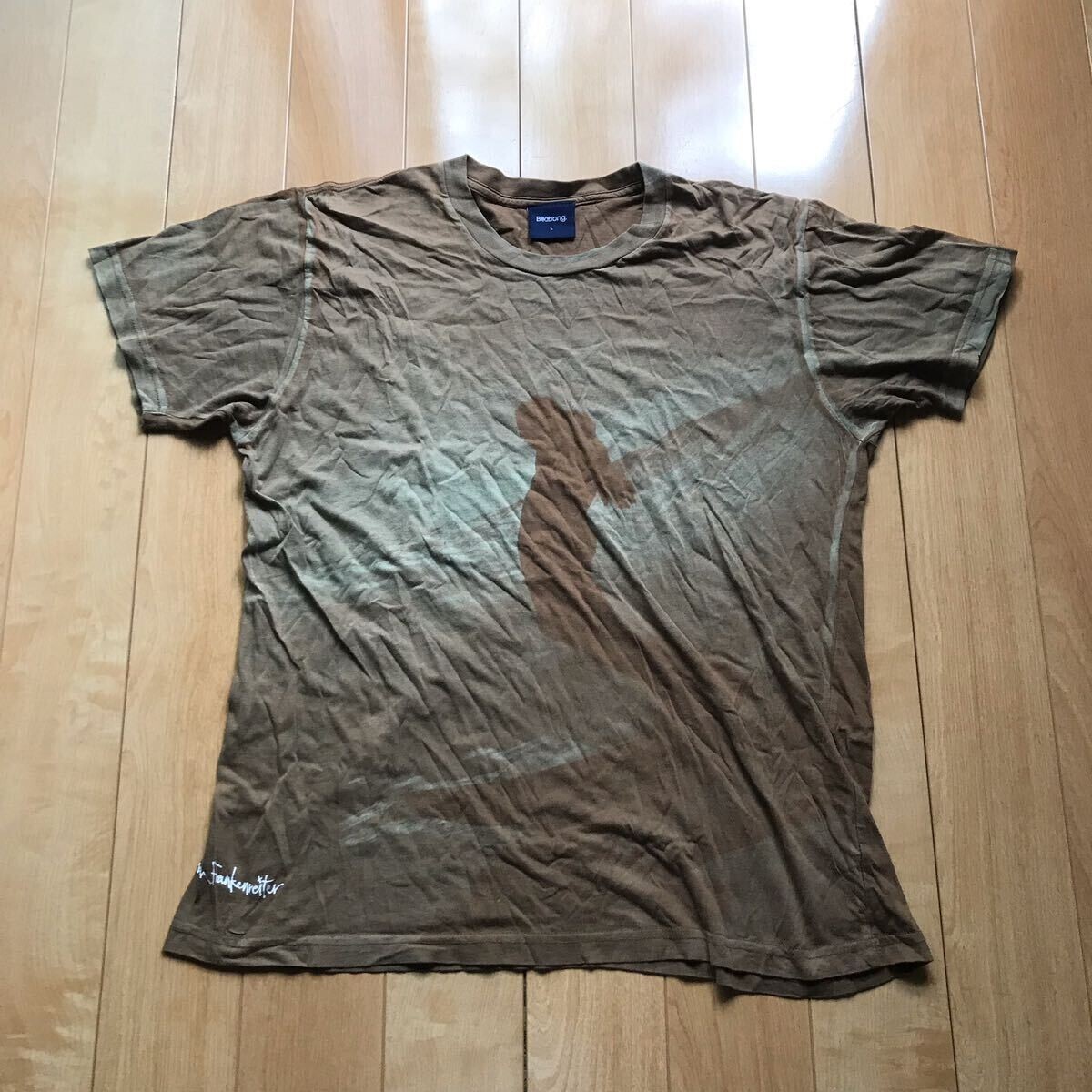 ビラボン Tシャツ 041-1-338 メンズ L ブラウン拍卖