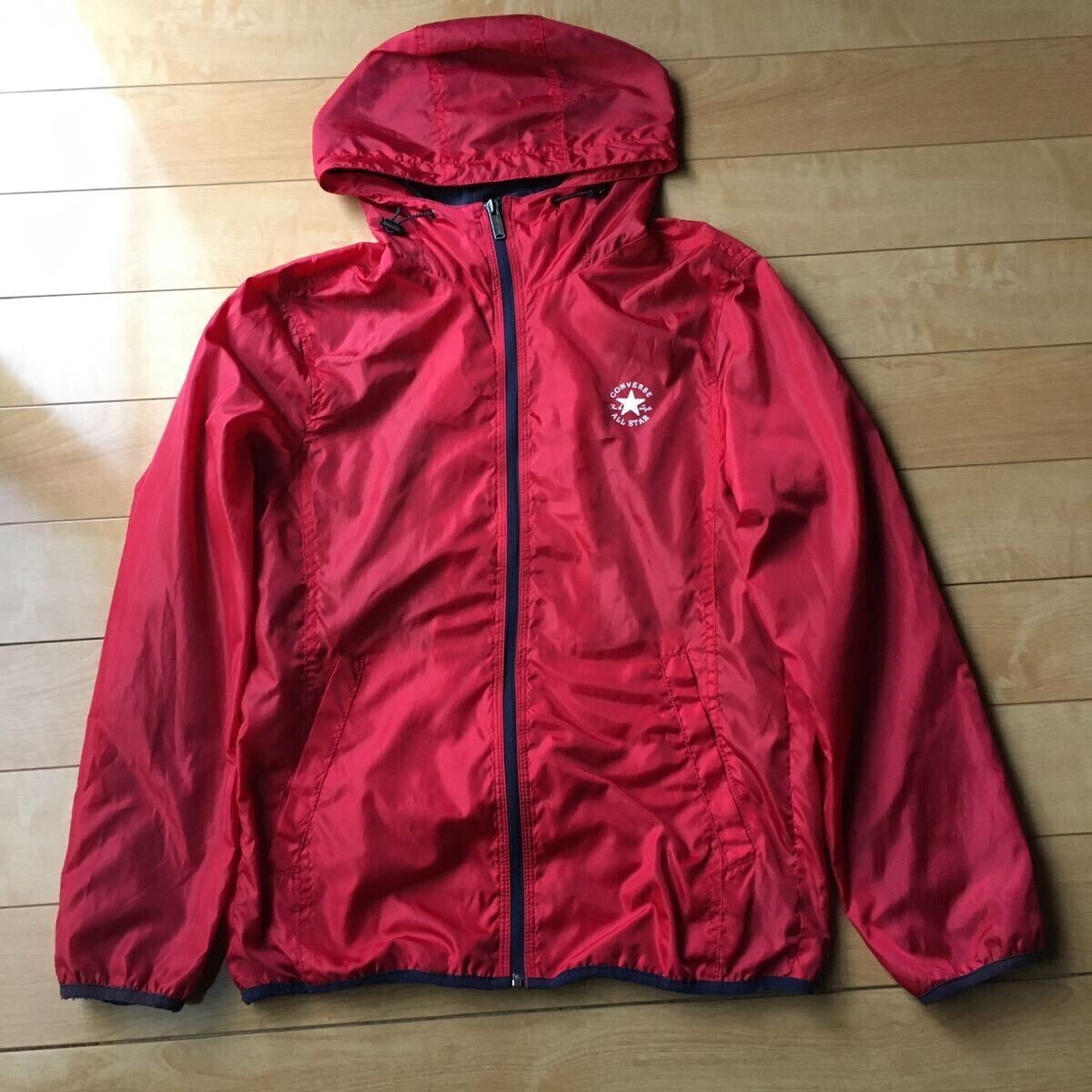 コンバース オールスター マウンテンパーカー 567-1-333 レッド M拍卖