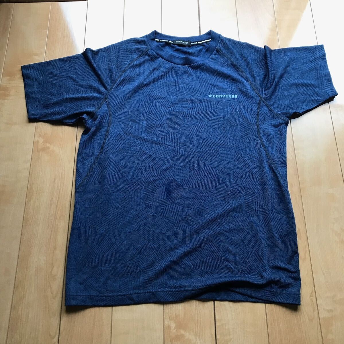 コンバース クルーネックTシャツ 170-1-329 ネイビー L拍卖