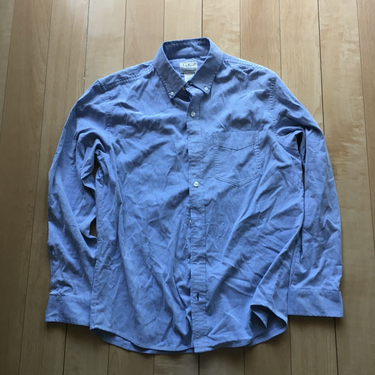 エルエルビーン ボタンダウンシャツ 236-1-13 メンズ S ブルー拍卖