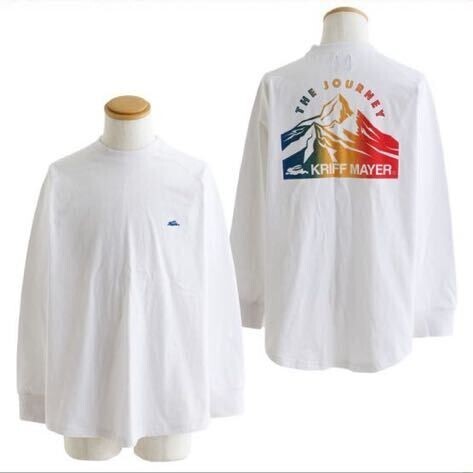 クリフメイヤー ラグラン抗菌クルーネックTシャツ 116-1-344 レディース L ホワイト拍卖