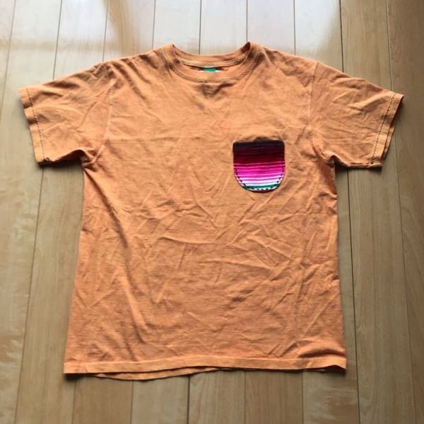 USA製 グッドオン ポケットTシャツ 112-1-332 メンズ M オレンジ 拍卖