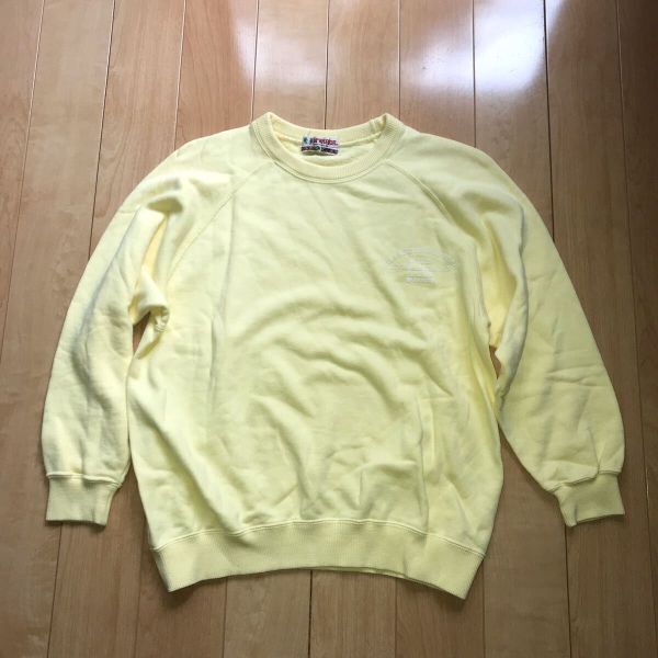 70年代 80年代 マックレガー スウェットシャツ 583-1-330 レディース M イエロー拍卖