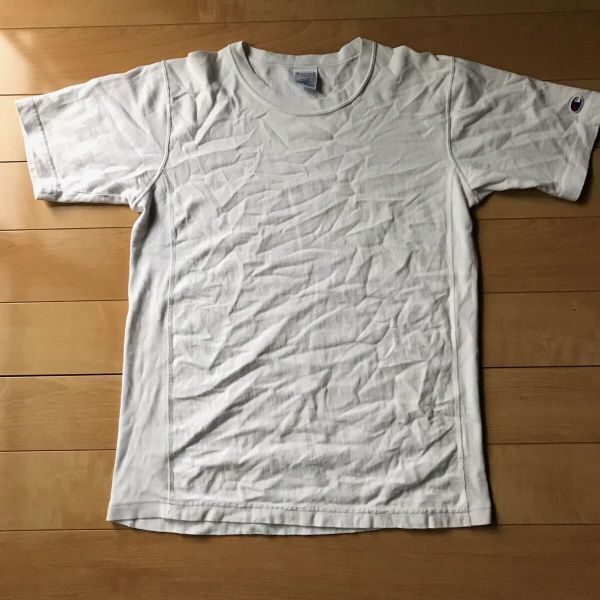 90年代 チャンピオン クルーネックTシャツ 539-1-342 ホワイト L拍卖