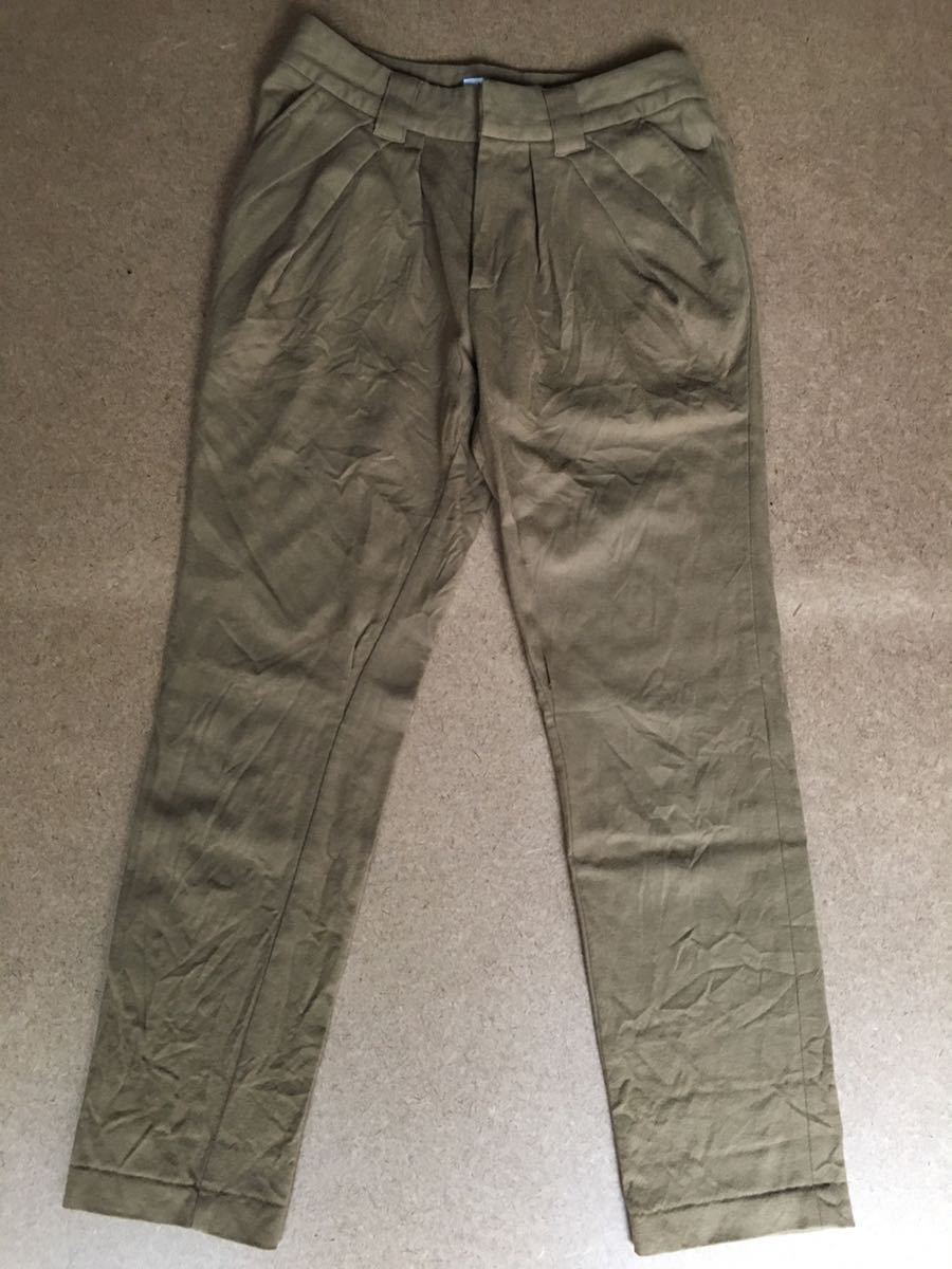 BEAUTY&YOUTH UNITED ARROWS コットンチノテーパードパンツ 定価13200円 BY 1614-217-1682 ビューティーアンドユース ユナイテッドアローズ拍卖