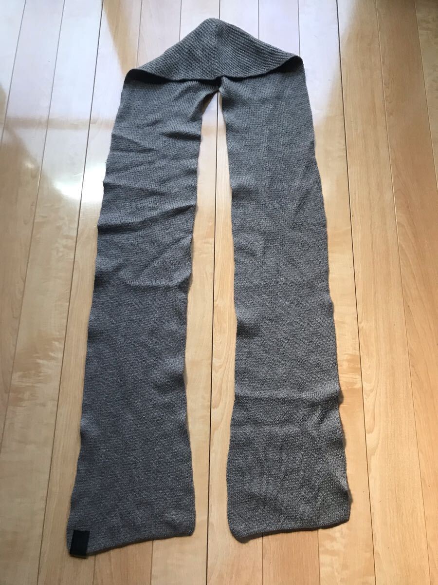 ヒロココシノ ウール100% ストール 532-1-417 ボーダー拍卖