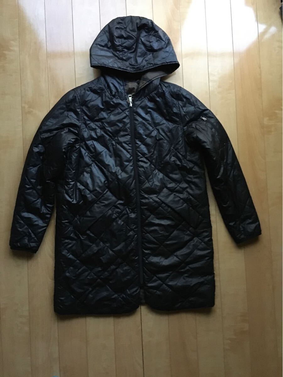 ストラディバリウス フーデットコート 135-6-404 メンズ M ブラック キルティング拍卖