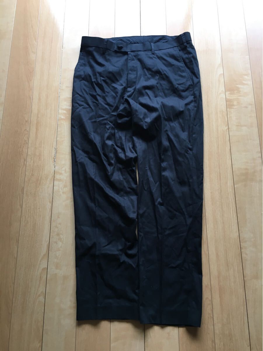 ユニクロ EZYアンクルパンツ 251-1-39 メンズ ウエスト85cm ブラック拍卖
