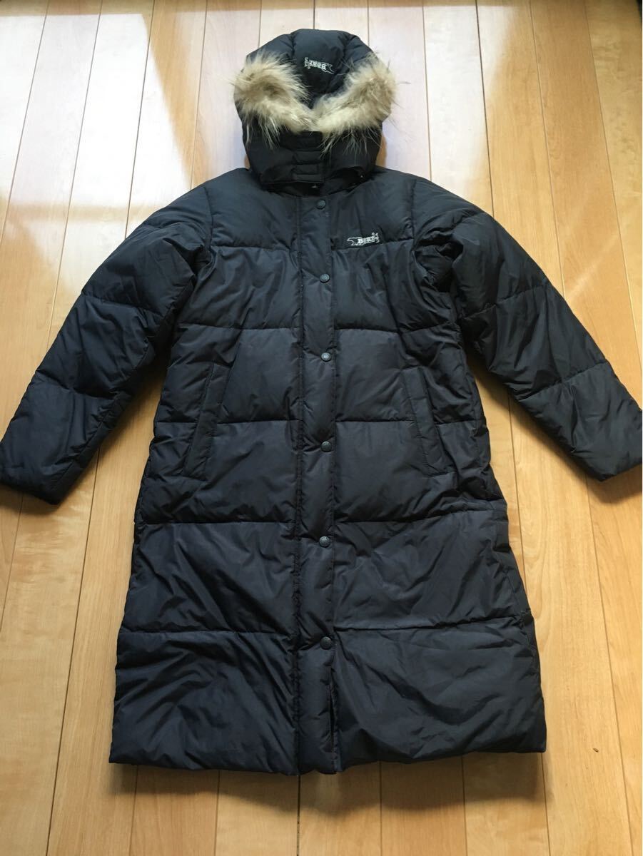 ベアーユーエスエー ロングコート 596-6-25 レディース M ネイビー拍卖