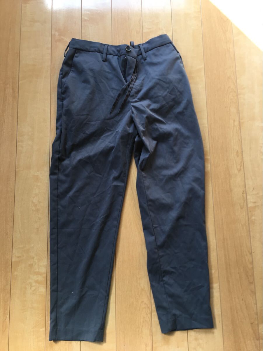 ジーユー イージーアンクルパンツ 230-1-67 メンズ S ブルーグレー拍卖