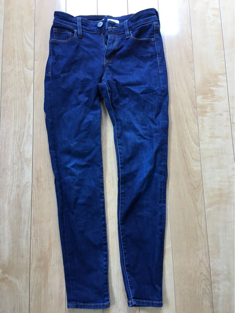 アズールバイマウジー スキニージーンズ 230-1-27 レディース S インディゴ アズール拍卖