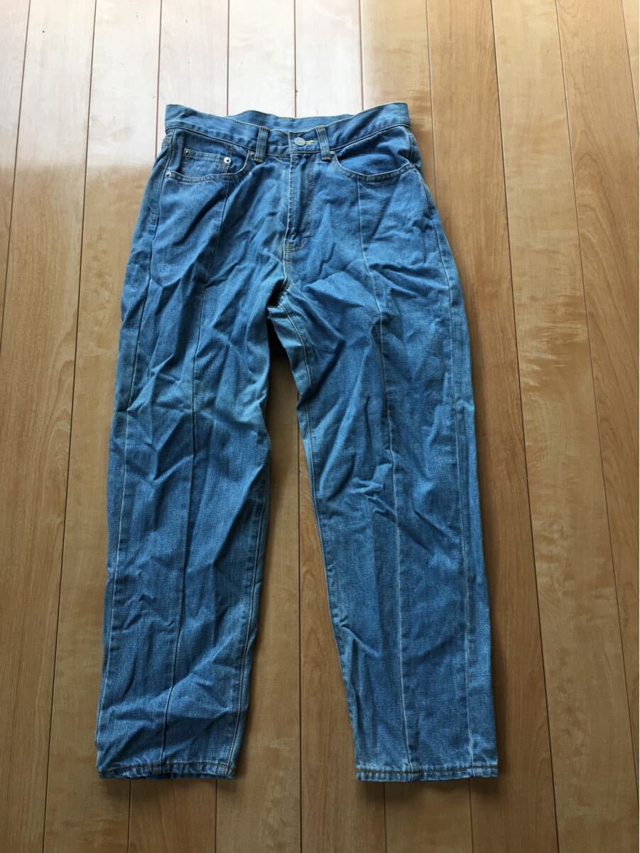 ケレン テーパードジーンズ 257-1-22 レディース S ブルー拍卖