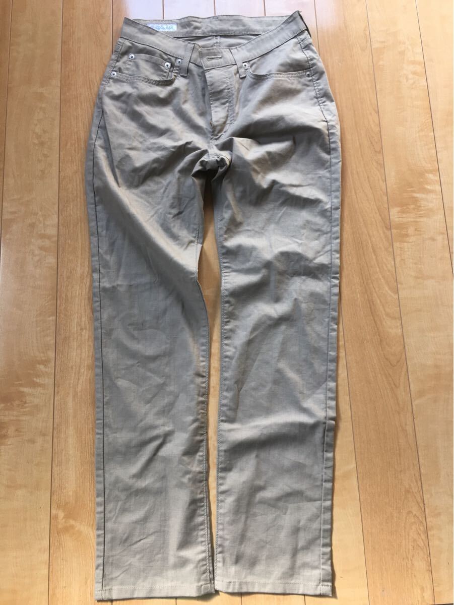 エドウィン クールフレックスパンツ 230-1-66 メンズ W30 ベージュ拍卖