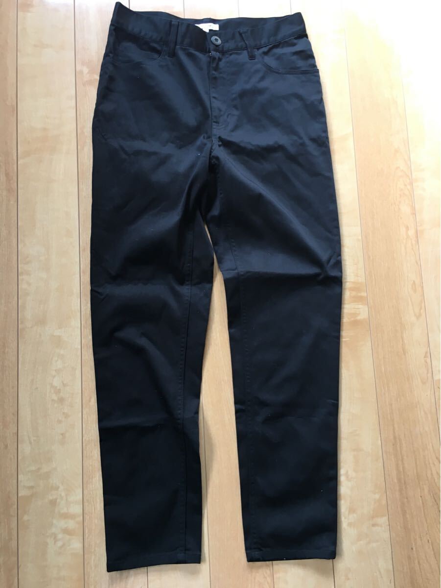 スタジオクリップ スラックスパンツ 230-1-68 ブラック M拍卖