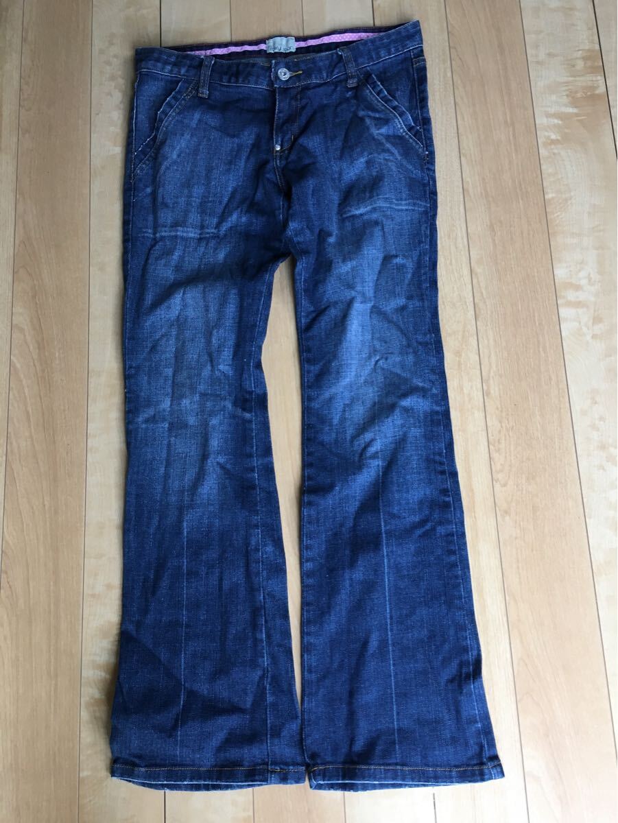 ロキシー ブーツカットジーンズ レディース 29 インディゴ 2811202510210037拍卖