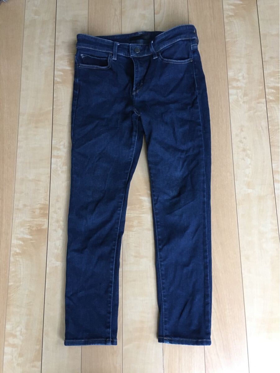 ユニクロ ウルトラストレッチジーンズ レディース 27 インディゴ 2811202510210041拍卖