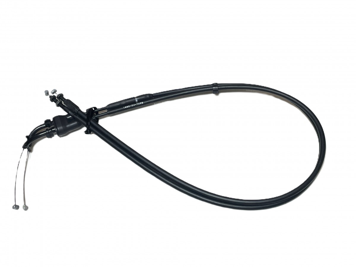 YAMAHA(ヤマハ) 純正 1WS-26301-00 スロットルケーブル アセンブリ 新車外し品 MT-07 アクセルワイヤー拍卖