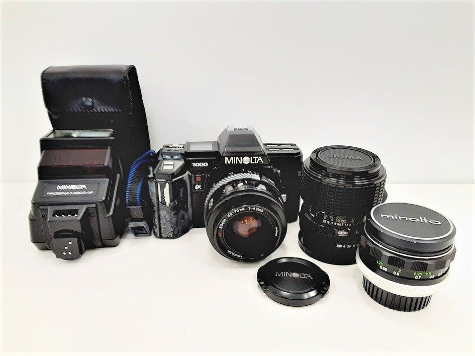 ★ミノルタ MINOLTA α-7000 一眼レフフィルムカメラ 35-70mm 1:4 49mm 動作未確認 ジャンク【中古】 dgs3102拍卖