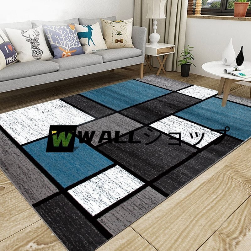 カーペット ラグマット タイル 四角 300×200㎝拍卖