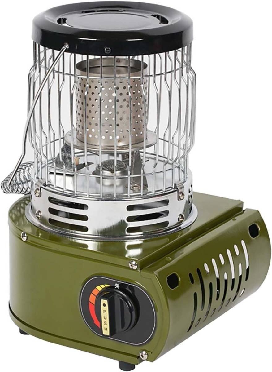 カセットガスストーブ ガスヒーター キャンプ デカ暖 1台2役 アウトドアヒーター 持ち運び簡単 電源不要 防寒対策 屋内屋外用 暖房機 釣り拍卖