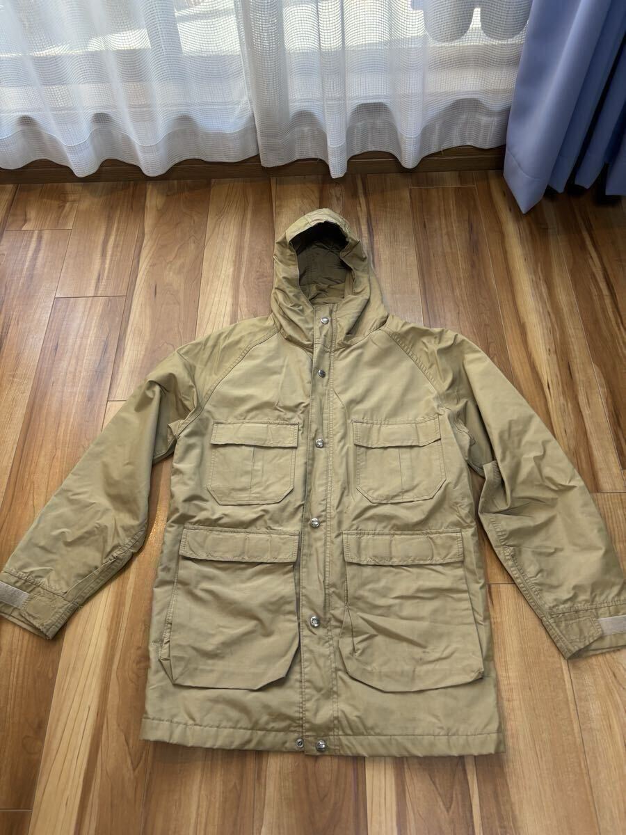 ウールリッチ マウンテンパーカー 60/40クロス サイズS カラー タン ベージュ USA製拍卖