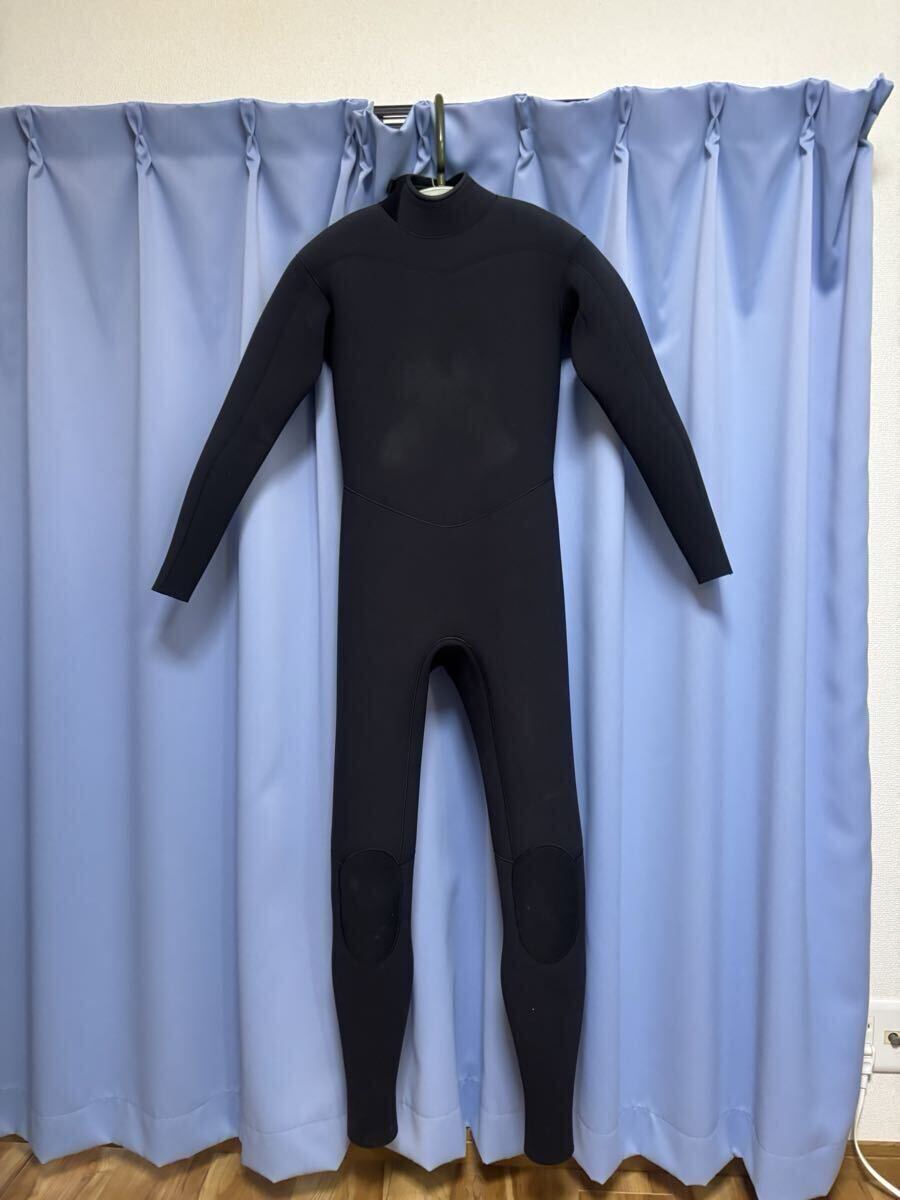 ジャージ フルスーツ 3x2mm ML ブラック 今期製作 1回のみ使用 フルスーツ ジャージフルスーツ ジャーフル拍卖