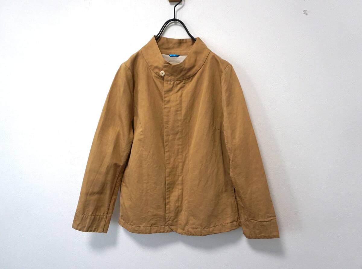 パラスパレス コットンリネンスタンドカラージャケット 2 日本製拍卖