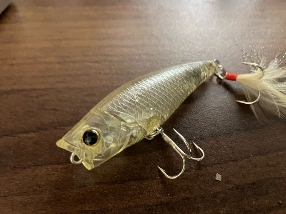 エバーグリーン コンバットポッパー クリア 検索 EG evergreen コンバットルアー 菊本 POPPER拍卖