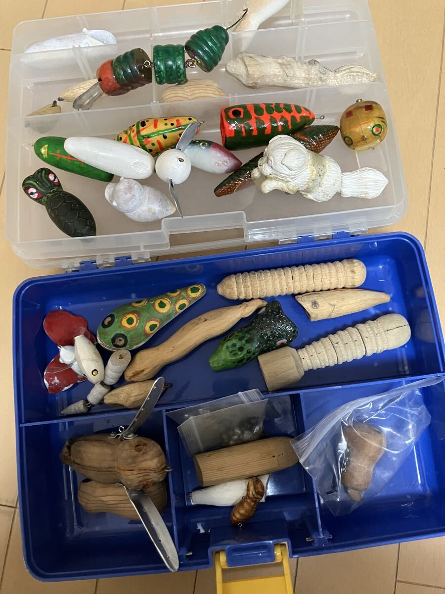 ハンドメイドルアー ブランク 制作途中 セット 検索 グラスアイ 未塗装 ルアーパーツ拍卖