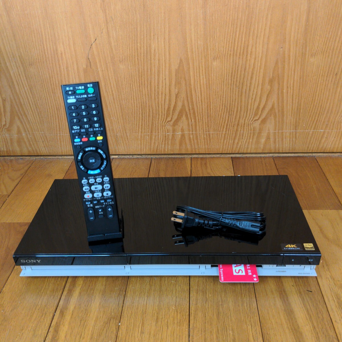 SONY BDZ-ZW1500 ブルーレイレコーダー HDD1TB 2番組同時録画 動作品 リモコン b-casカード 電源コード 3034拍卖