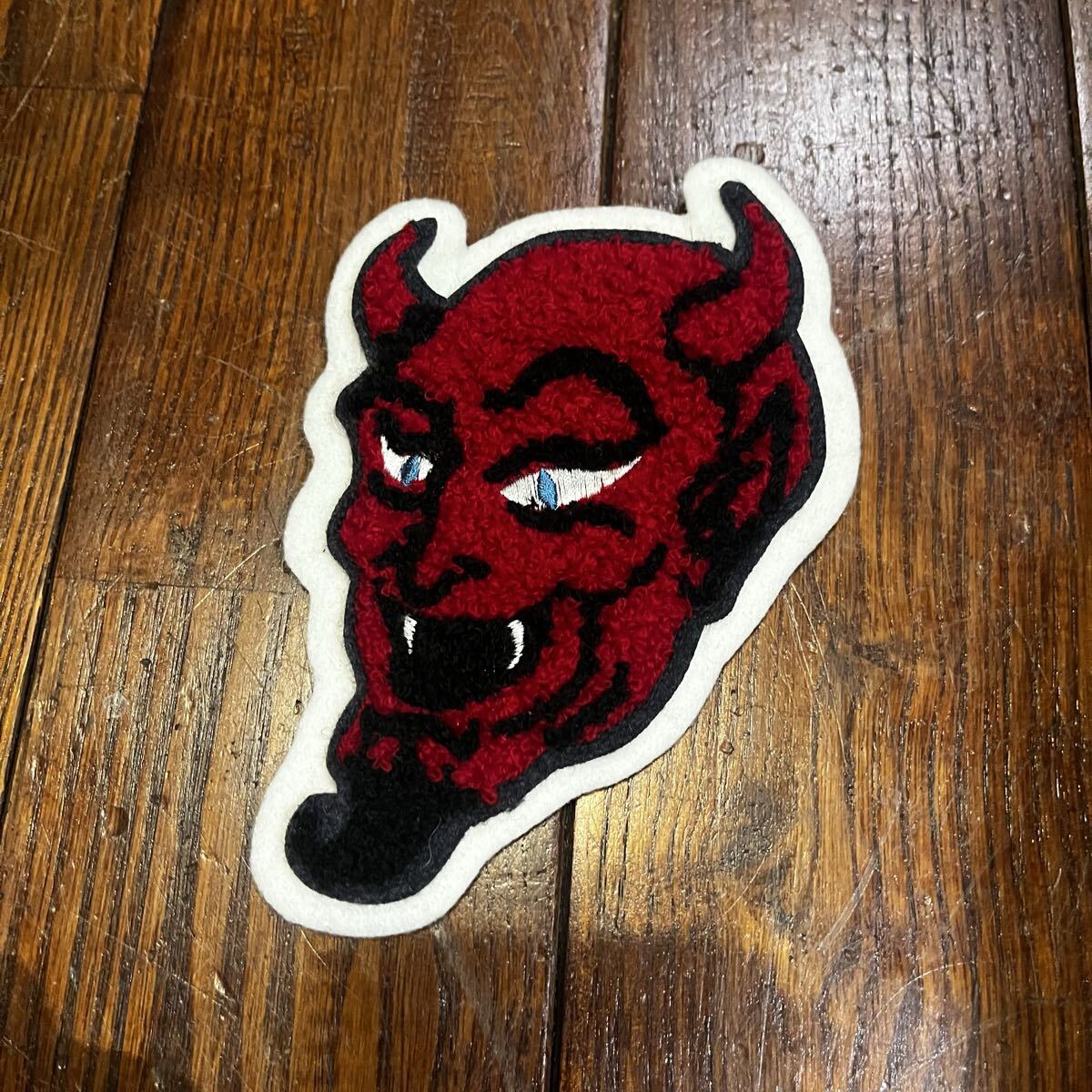 Dry bones/ドライボーンズ Chenille “DEVIL” パッチ ワッペン拍卖
