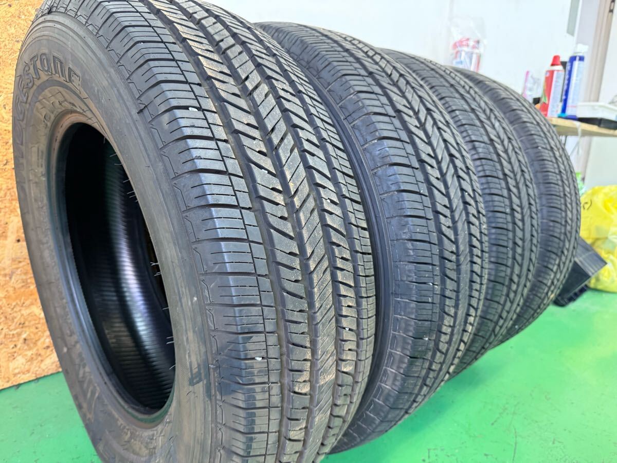 送料無料【バリ山】225/70R18 113T M+S BRIDGESTONE DUELER H/T 夏タイヤ 20年製造 4本セット ラングラー等拍卖