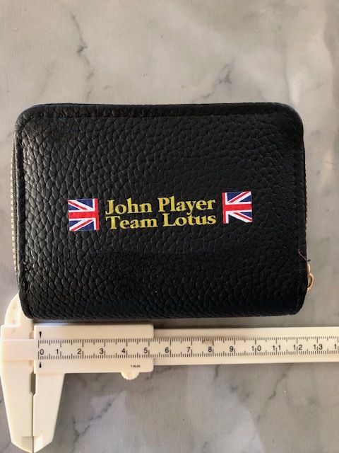 さり気なく目立つ!ユニオンジャック ジョンプレスペシャルロゴ 小銭・カード入れ、財布 送料無料! セナ F1拍卖