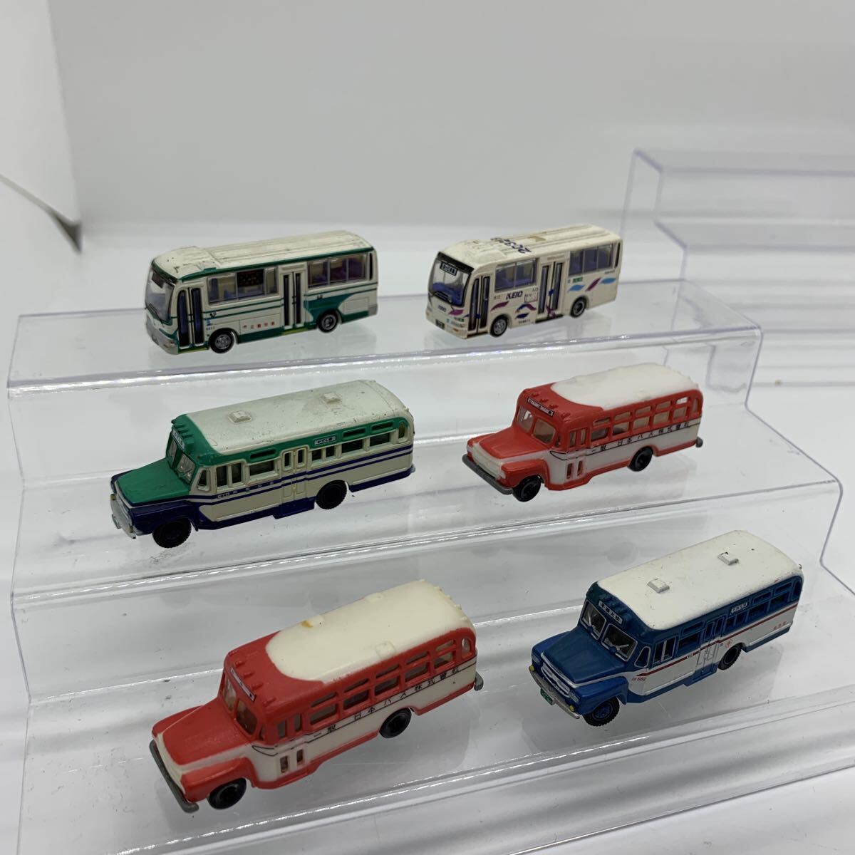 トミーテック バスコレクション 等 レイアウト展示品 現状 まとめ まとめてジャンク 6台 1円〜拍卖