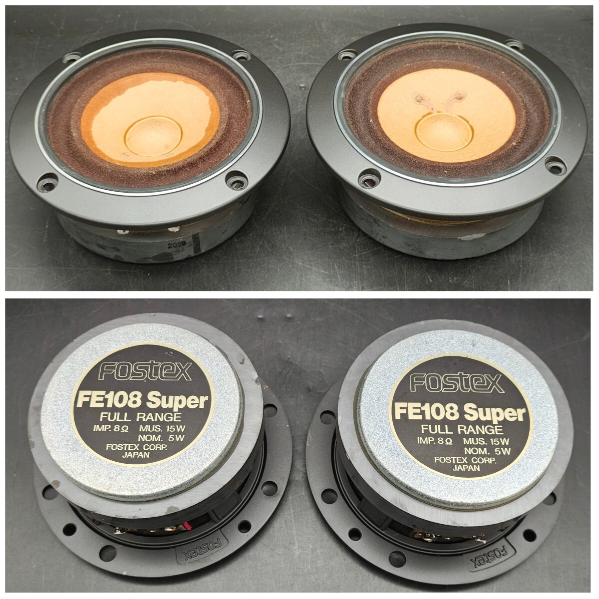 【萬】フォステクス/Fostex フルレンジスピーカーユニット FE108 Super 付属ネジ付き拍卖