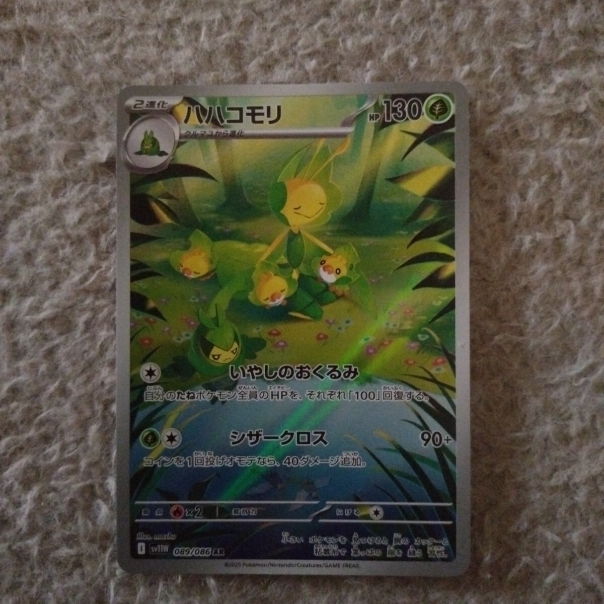 ポケモンカード ホワイトフレア ハハコモリ AR 新品未使用 同梱可拍卖