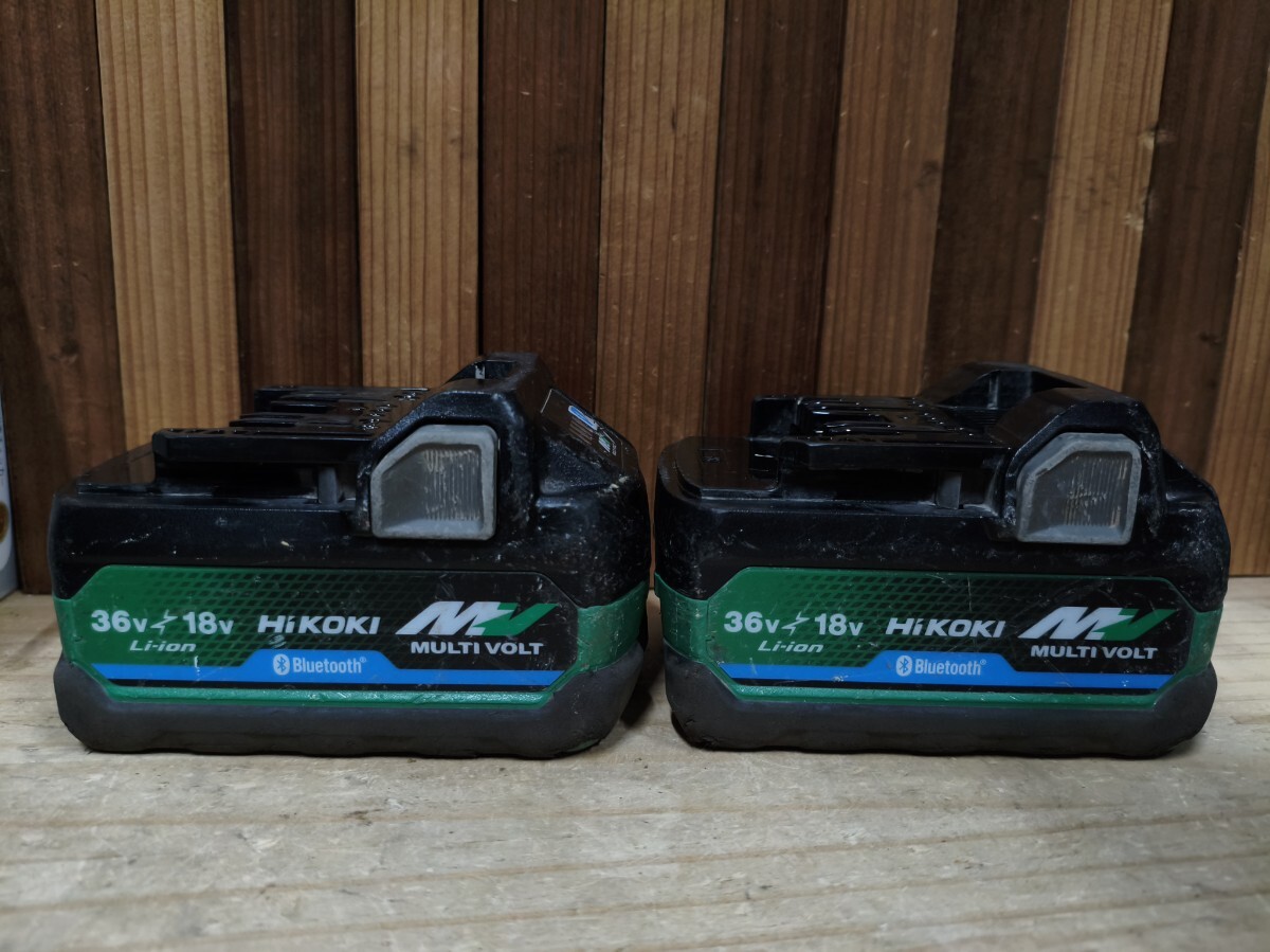 ハイコーキ マルチボルト BSL36A18BX リチウムイオンバッテリー マルチボルトバッテリー 2個セット 純正品拍卖