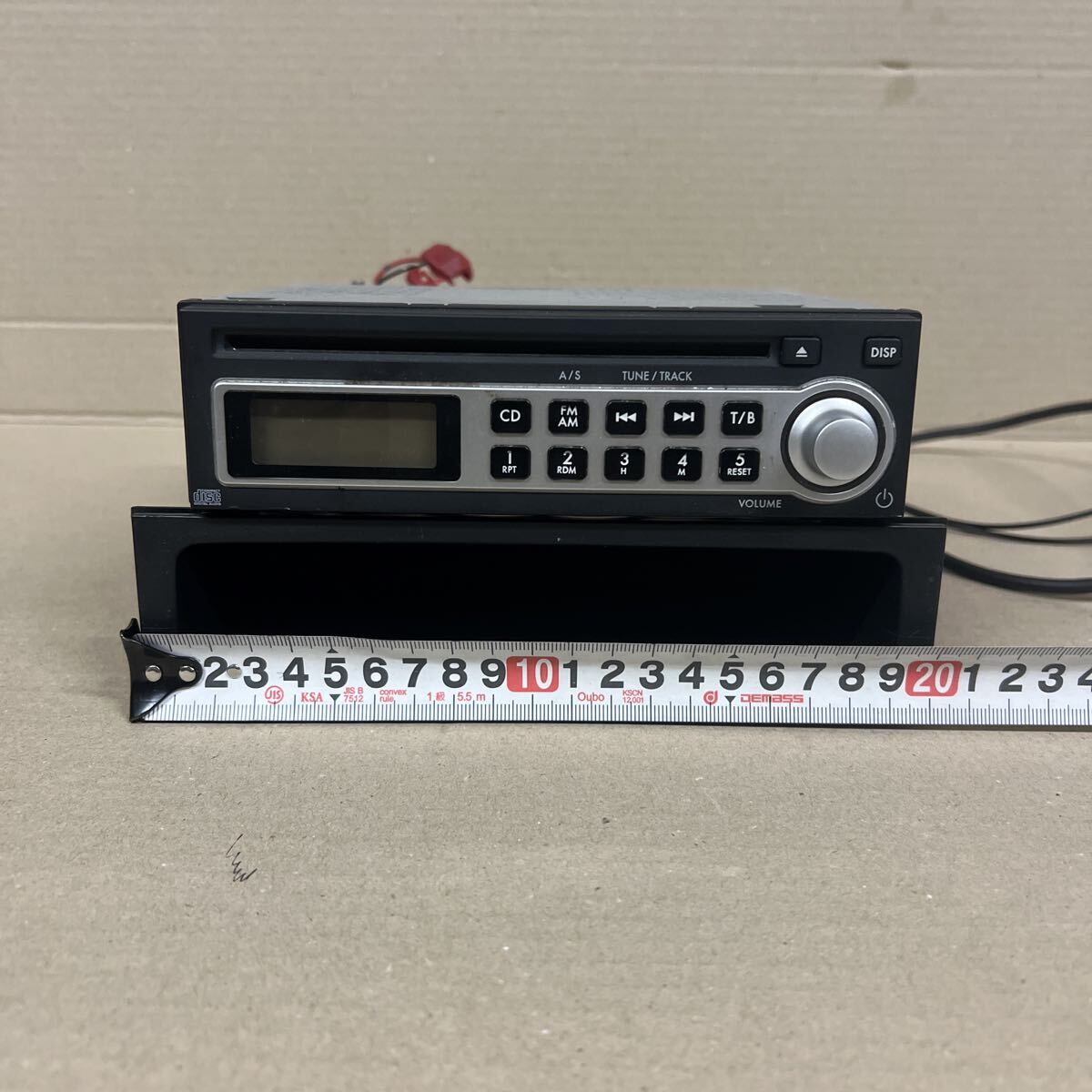 スバル・サンバー純正のCDプレーヤー オーディオ  カーステレオ 拍卖