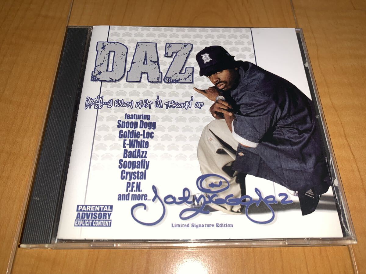 【輸入盤CD】Daz / ダズ / DPGC: U Know What I'm Throwin' Up / Tha Dogg Pound / G-RAP拍卖